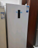 美的（Midea）136/176L家用立式冰柜 白色一级能效 节能冷柜小冰箱全冷冻冰箱超薄省空间风冷无霜净味母乳冷冻 BD/BC-136WEM 136L 实拍图