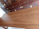 贡艺名居红木家具非洲鸡翅木（学名：非洲崖豆木）实木书房画案书桌 办公桌 中式仿古书法桌 实拍图