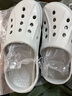 骆驼秋季新款洞洞鞋凉拖沙滩鞋男女情侣款 A12253O3037，灰色，男 40 （39-40可穿） 实拍图