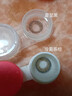 可啦啦（Kilala）满杯果果美瞳半年抛女彩色隐形近视眼镜送护理液盒【第二幅0元】 14.2【冷雾茶棕】销量TOP 素颜提神无压力 375度 实拍图
