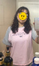 晟媄诗运动套装女夏季2026新款时尚宽松韩版短袖短裤减龄显瘦休闲两件套 粉色 2XL 建议130-145斤 实拍图