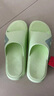 匹克态极拖鞋男鞋夏季外穿运动拖鞋篮球防滑凉拖女款户外沙滩鞋涉水鞋 【男款】撞色-水晶绿 41 实拍图