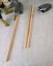 巨成云 1.2米木柄铁锹 钢制方铲 泥锹铁铲铁锨铁锹园林 农用防汛抗洪 军绿色方铲加厚款 一把价 实拍图