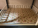 恒庭上下床儿童床实木高低床双人床双层床实木床成年上下铺女孩男孩床 蓝色直梯款总长度200CM  上铺宽140下铺宽160 实拍图