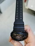 PENC IWATCH适配卡西欧黑金手表GA110/120表带g-shock 700冰韧透明替换原装GD 亮面黑-原版表带金扣-钢化膜2片 实拍图