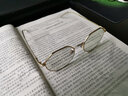 FRANZLISZT 近视眼镜框男女复古眼睛商务眼防蓝光防辐护目镜记忆金属 金色 防蓝光/变色/缓解护目/一镜多用 实拍图
