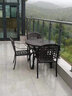 莫 家户外家具铸铝桌椅组合室外庭院桌椅露台桌椅休闲别墅花园阳台 4椅+100cm祥云圆桌 实拍图