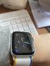Apple watch5 series4四代8/7二手苹果手表智能SE9代GPS蜂窝424544mm 【S5 蜂窝款白色】44mm 【99新】配原装线 实拍图