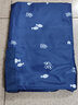 柯良惠子牛津布棉被收纳袋 搬家打包袋衣服被子整理储物袋 蓝色小鱼75升 实拍图