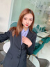 造梦伊人西装女职业女装套装西服工作服正装修身显瘦通勤OL商务面试套装 黑色西装+裤子 S 实拍图