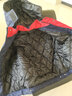 烈焰战队工作服棉衣 男冬季长袖加厚防寒劳保服棉服 汽修车间工作棉袄外套 红边棉衣反光款（棉衣上衣） 185（建议170-185斤） 实拍图