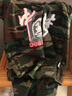 标点熊儿童迷彩服男童短袖套装中大童t恤短裤小学生军训女童夏令营夏季 短袖梦迷彩套装【无帽】  130 130码 建议110-120 实拍图