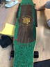 ZBOARDS 木毒长板女子初学者舞板代步全能板平花入门滑板长板专业级滑板 113cm 海拉 紫桥 白轮 实拍图