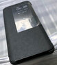 简美 适用 华为mate20手机壳翻盖mate20pro手机套素皮智能视窗皮套免翻盖接听保护套全包防摔商务外壳 mate20 智能视窗皮套 玄武黑 细皮纹 实拍图