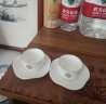 希式 羊脂玉茶杯垫德化白瓷茶杯托盘高档陶瓷功夫茶具茶道配件零配 茶杯垫-羊脂玉 晒单实拍图
