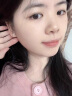 Lnieer999足银花朵耳钉女玫瑰金轻奢高级感养耳洞耳环2025新款爆款耳饰 【玫瑰金】五花水钻耳钉 (999银) 实拍图