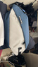 史莱辛格（Slazenger）胸包男士斜挎包休闲单肩包运动腰包挎包潮流骑行包大容量手机包 蓝灰【可容纳7.9寸ipad mini】 实拍图