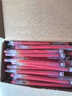 速干中性笔黑色0.5mm考试专用办公碳素红笔全针管水笔中小学生签字笔 巨能写红色-30支（超划算） 实拍图