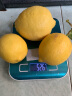 小博生鲜四川 安岳黄柠檬 新鲜水果 酸爽多汁泡水生鲜 1斤装 实拍图