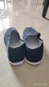 红青百年老北京布鞋男冬季加绒加厚棉鞋中老年爸爸鞋一脚蹬防滑软底工作鞋 橡胶黑底【建议买大一码】 42 实拍图