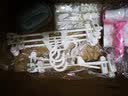 凤全无痕伸缩裤架裤夹子家用防滑裤子衣架收纳神器jk裙夹多层裤挂架子 白色 12支装 实拍图