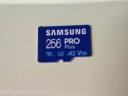 三星（SAMSUNG）256GB TF（MicroSD）内存卡 读180MB/s写130MB/s 游戏机无人机运动相机高速存储卡 含SD适配器 实拍图