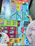 Hape儿童拼图 六阶探索宇宙LED双面木质拼图玩具幼儿宝宝男女孩 探索动画城市拼图50pcs 4-12Y 实拍图