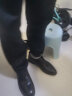 保罗盖帝（PLO-CART）软皮鞋男士商务正装韩版尖头真皮男鞋透气软底工作休闲鞋 黑色 42 实拍图
