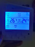 伊莱科（ELECALL）中央空调液晶温控器风机盘管可调温控器控制器控制开关面板 两管制EK8801FB(不带遥控功能) 实拍图