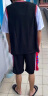 COZOK高端运动品牌76人队3号艾弗森篮球服套装男夏季学生中大童假两件速干球衣一套 TZK230黑色速干套装 3号艾弗森 XL 建议105-125斤左右 晒单实拍图