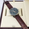【二手95新】万宝龙明星系列 时光行者系列 自动机械手表 石英表 二手男表 时光行者U0101548黑盘金针计时皮带款43表径 实拍图