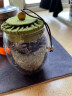 美斯尼 加厚玻璃茶叶罐醒茶罐 密封罐储物罐装茶叶盒便携瓶家用防潮储藏罐茶具配件 春华（绿色） 实拍图