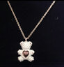 施华洛世奇（SWAROVSKI）新年礼物  TEDDY心动小熊可爱童趣项链女泰迪熊女 镀白金色 5452026 实拍图