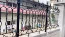 铁艺护栏铸铁围栏工厂小区庭院生铁围墙栏杆球墨玛钢学校户外栅栏 实拍图