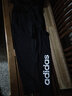 阿迪达斯（adidas）男裤长裤 25冬新款跑步训练裤休闲时尚裤透气舒适针织棉质运动裤 经典黑/时尚三条纹/热销款 S 【165-170cm/110-120斤】 实拍图