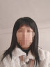 恒发假发女自然全头套长发长直发中长发逼真时尚女士真发齐刘海式 自然黑+发网发卡 长发 实拍图