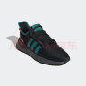 adidas U_PATH RUN复古舒适网面跑步运动鞋男女阿迪达斯三叶草 黑色/绿色/红色 40.5 实拍图