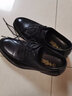 金利来男鞋商务正装皮鞋男士鞋子透气系带头层牛皮小码大码 黑色 39 实拍图