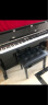 星海钢琴E系列118 120 123家用儿童成人考级演奏立式钢琴德国进口配件 123cm 88键 黑色 静音款 实拍图