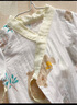 全棉时代纯棉新生婴儿连体衣服新款抗菌纱布宝宝春夏满月服和袍 伊恩植物园【夏季款】 80cm （9-12个月） 实拍图