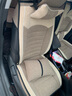 翰静 半包布汽车坐垫四季通用汽车座套小车座椅套适用于 卡其色 现代ix35伊兰特 途胜 悦动 实拍图