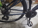 飞鸽（FG FLYING PIGEON）铝合金长途旅行车自行车公路车700C成人男女大中学生车跑车 旅行800-蓝图24速-线碟 星空灰 实拍图