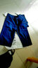 摩誉【2条装】牛仔短裤男夏季薄款六分中裤男士弹力直筒宽松沙滩马裤 013深蓝+009深蓝 2条 2条 30（2尺3适合115-125斤） 实拍图