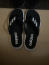 adidas COMFORT FLIP拖鞋人字拖男女夏季阿迪达斯轻运动EG2069 黑色/白色 43(265mm) 实拍图