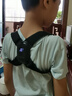 斐跃驼背矫正器小孩纠正儿童矫姿带坐姿矫正器背部矫正器矫姿器学生 高雅灰|液晶计数|隐形不勒 均码 身高80-175cm 体重15-70kg 实拍图