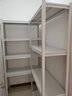 智父家用货架置物架阳台仓库储物架铁架子仓储展示多层落地金属地下室 加厚4层高198cm（默认黑色） 长100cm宽40cm 实拍图