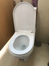 夜美优脲醛马桶盖通用老式盖板配件家用马桶圈加厚缓降U型座便盖子 宽36 U型 PP原料074-金属支架加厚缓降 实拍图