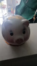 润华年存钱罐只进不出小猪储蓄罐可爱女生创意陶瓷储钱罐打不开 只进不出(含坐垫) 加大号粉色(存四万)【仅剩8件】 实拍图