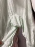 婧麒婴儿衣服夏季薄款新生宝宝提花连体衣纯棉空调服爬服夏装单件 小鲸鱼绿 66cm 实拍图