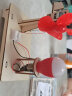 心有灵犀 科学实验手摇发电机灯泡装置小学生初中生科技小制作风力发电机儿童玩具创意发明手工diy材料包 DIY风力发电机材料包 实拍图